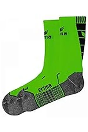 Erima 318615 Calcetines de Deporte, Unisex niños, Green/Negro, S