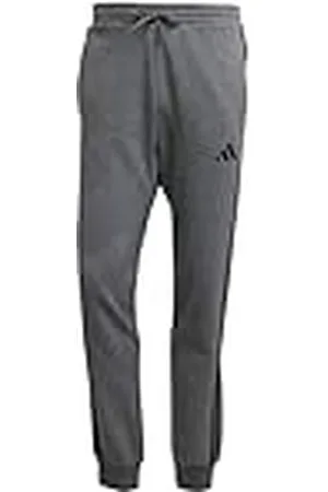 adidas Pantalones de Golf Essential de Forro Polar con Tres Rayas para Hombre