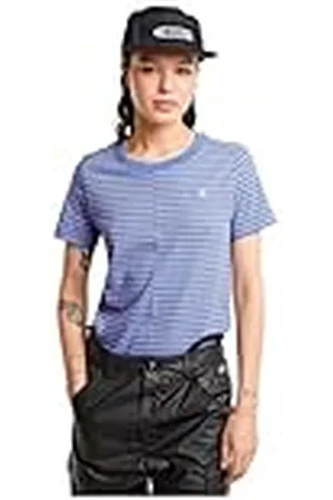 G-Star Para Mujer Front Seam Stripe Top, , M