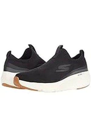 Skechers Go Run Elevate - Zapatillas Deportivas para Correr con amortiguación para Hombre, Negro/Blanco, 12 X-Wide