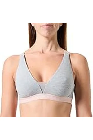 Emporio Armani Iconic Logoband Bralette Sostén, , XL De Las Mujeres