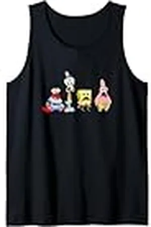 Spongebob Sponge Bob - Cast Group Stare Camiseta sin Mangas