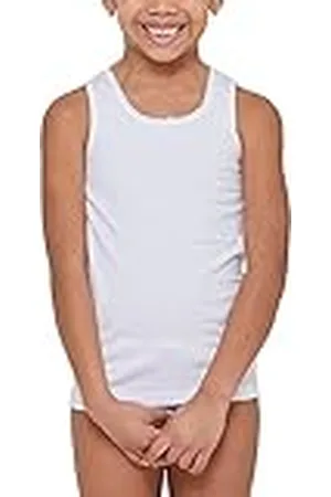 Pompea Camiseta de Tirantes para niña, Color Blanco, 8-9 Years para Niñas