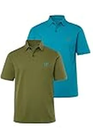 JP 1880 Polos, Basic, Paquete de 2, piqué, algodón Peinado 4XL 704317433-4XL
