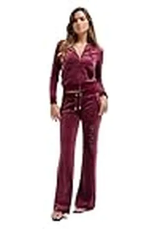 Juicy Couture Jewelled Juicy Low Rise Pant Pantalones Informales, Puerto Tawny, S (Pack de 9) Mujeres