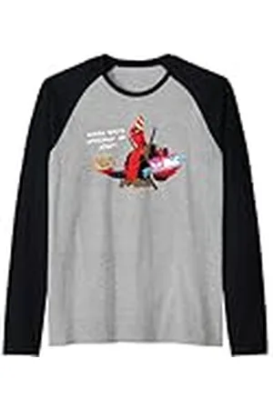 Marvel Deadpool 18th Birthday Party "Officially an Adult!" Camiseta Manga Raglan