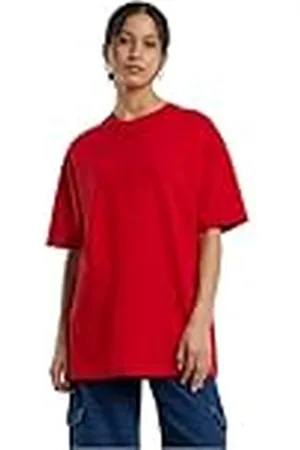 Build Your Brand By149-ladies Oversized Boyfriend tee Camiseta, , XS Mujeres
