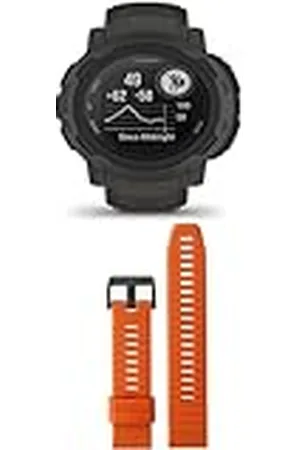 Garmin Instinct 2 Solar – GPS Smartwatch with Infinite Battery Life in Smartwatch Mode & QuickFit Band