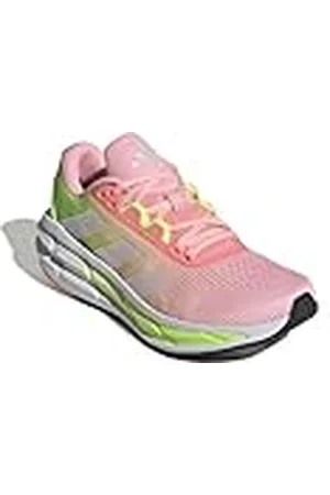 adidas Questar 3 Running Shoes, Zapatillas para Correr Mujer, Pink Spark/halo Silver/Lucid Lemon, 42 2/3 EU