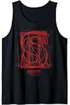 Stranger Things Logotipo de letras rojas superpuestas de Camiseta sin Mangas