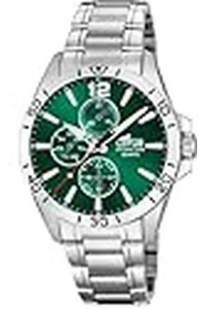 Lotus Reloj Hombre 18812/7 Multifuncion Caja de Acero Inoxidable 316l Plateado Correa de Acero Inoxidable 316l Plateado