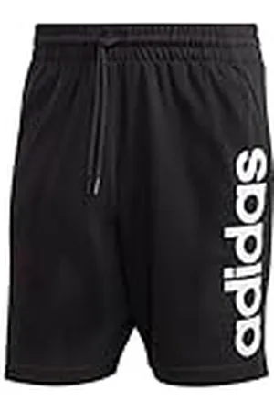 adidas Hombre AEROREADY Essentials Single Jersey Linear Logo Shorts, , M Tall