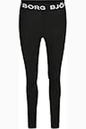 Björn Borg 10000251-BK001 Borg Mallas Regulares Negro Belleza Mujer Ropa Deportiva Talla EU S