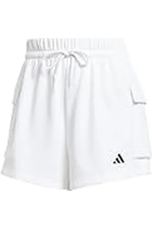 adidas Mujer Essentials Small Logo French Terry Cargo Shorts, , XL