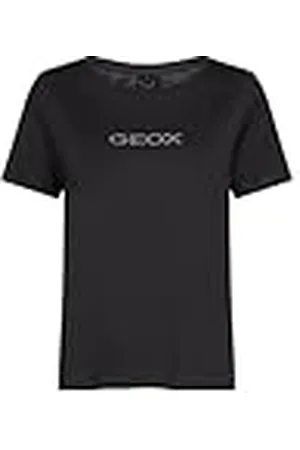 Geox W T-Shirt Logo Camiseta, , M para Mujer