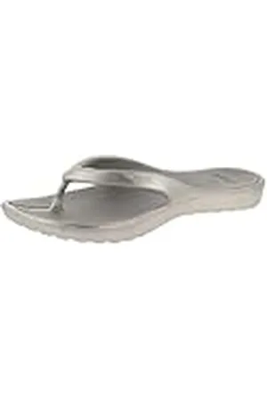 De Fonseca Infradito Donna, Fodera E Sottopiede In Eva, Ciabatte Mare, Chanclas Mujer, Plata, 39 EU