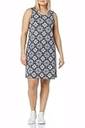 Amazon Vestido con Vuelo sin Mangas (Talla Grande Disponible) Mujer, , L