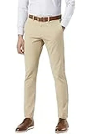 Dockers Smart 360 Flex Chino Slim, Pantalones para Hombre, Khaki, 34W / 34L