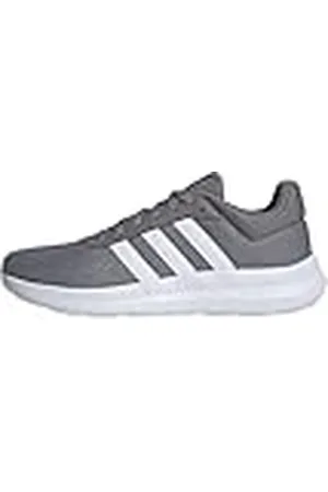 adidas Lite Racer 4.0 Shoes, Zapatos Hombre, Grey Three/Cloud White/Cloud White, 45 1/3 EU