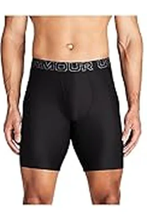 Under Armour Bóxer Negro Hombre Ajustado L