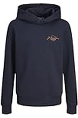 JACK & JONES JACK&JONES JUNIOR Jjferris Sudadera con Capucha Jnr, , Tamaño de la Cintura:90 cm para Niños