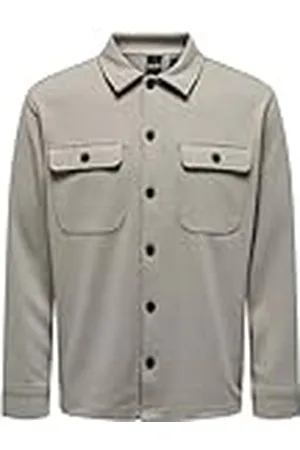 Only & Sons Onsnewkodyl Noos-Sudadera con Capucha Camisa de Manga Larga, , XS para Hombre