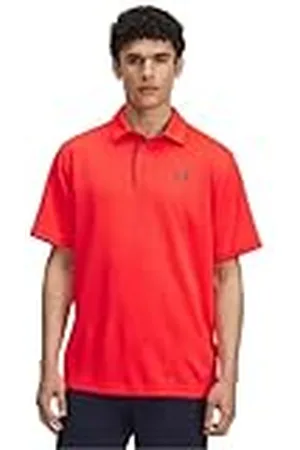 Under Armour Tech Polo - Racer Red/Pitch Gray - 3XL