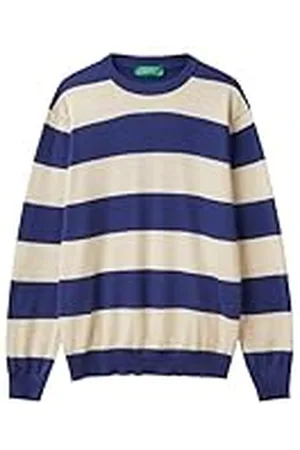 Benetton Maglia G/C M/L 1098k109f Suéter, , XL para Hombre