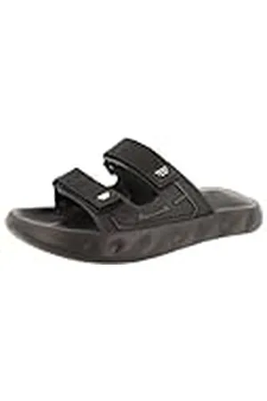 De Fonseca Ciabatte Uomo PVC A Doppia Fascia con Strappo Regolabile, Sottopiede In Eva, Mule Hombre, , 45 EU