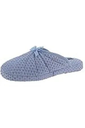 De Fonseca Pantuflas de mujer cerradas de algodón con lazo, suela de nailon, , 36/37 EU