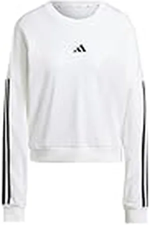 adidas Mujer Essentials 3-Stripes French Terry Sweatshirt, , XS