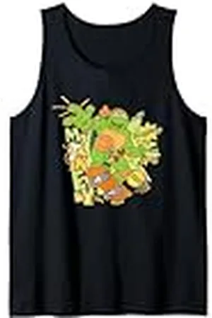 Teenage Mutant Ninja Turtles Tortugas Ninja Mutantes Adolescentes Mikey Abordando Miguel Ángel Camiseta sin Mangas