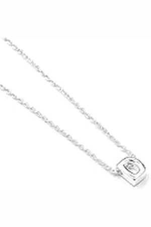 Luxenter Collar Alphabet acabado plata - Letra D