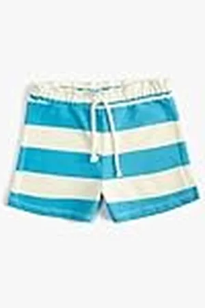 Koton Shorts Drawstring Cotton, Pantalones Cortos niñas,