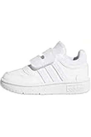 adidas Hoops Shoes, Zapatos, Cloud White/Cloud White/Cloud White, 27 EU