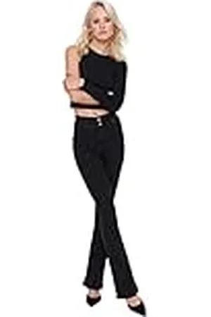 Trendyol Detailed High Waist Flare Jeans, 40 De Las Mujeres
