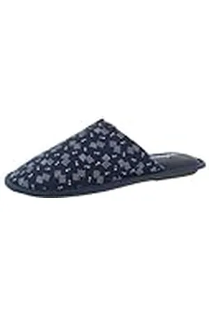 De Fonseca Zapatilla de hombre cerrada de lona de algodón a cuadros, forro de algodón, suela de goma TPR reforzada, ., 40/41 EU, , 40/41 EU