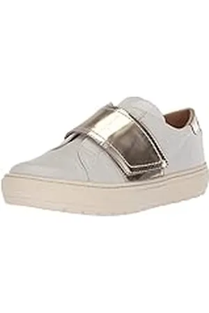 Geox D BREEDA E, Zapatillas Mujer, Blanco (White/Platinum), 40 EU