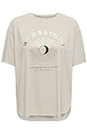 ONLY Onlfree Life S/S Print Top Box Jrs Camiseta, , XS para Mujer