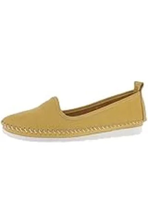 Andrea Conti Mocasines de Cuero para Mujer 0027449, Talla:38 EU, Color: