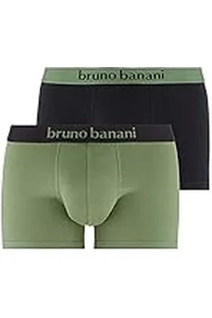 Bruno Banani Short 2Pack Flowing Bóxer, , M (Pack de 2) para Hombre