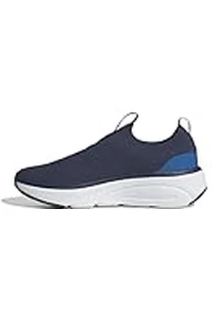 adidas Cloudfoam GO Sock Shoes, Zapatos Hombre, Dark Blue/halo Silver/Core Black, 47 1/3 EU