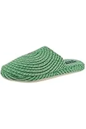 De Fonseca Zapatillas de mujer de satén, forro de algodón, suela de goma TPR reforzada, zapatillas de casa, , 36/37 EU