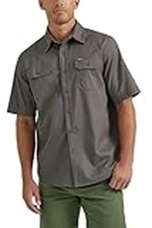 Wrangler Camisa clásica de Manga Corta para Hombre, , L