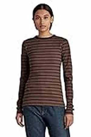 G-Star Para Mujer Top Slim Rib 2.0 Stripe, , L