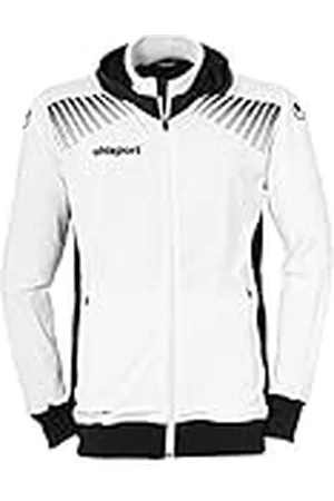Uhlsport Goal Tec Cazadora con Capucha, Hombre, Blanco/Negro, XXL