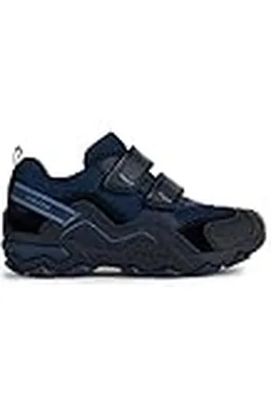 Geox J BULLER Boy, Zapatillas, Navy/Avio, 24 EU