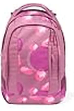 Satch Schulrucksack - ergonomisch, 24 Liter, extra schlank - Walking Clouds - Lila