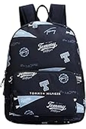 Tommy Hilfiger TH Essential Printed Backpack Au0au01992, Mochila Unisex niños, , Talla única