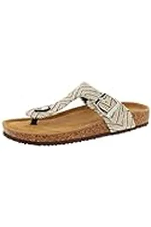 De Fonseca Infradito Donna In Pelle con Fodera Nylex, Ciabatte Da Casa, Chanclas Mujer, , 37 EU